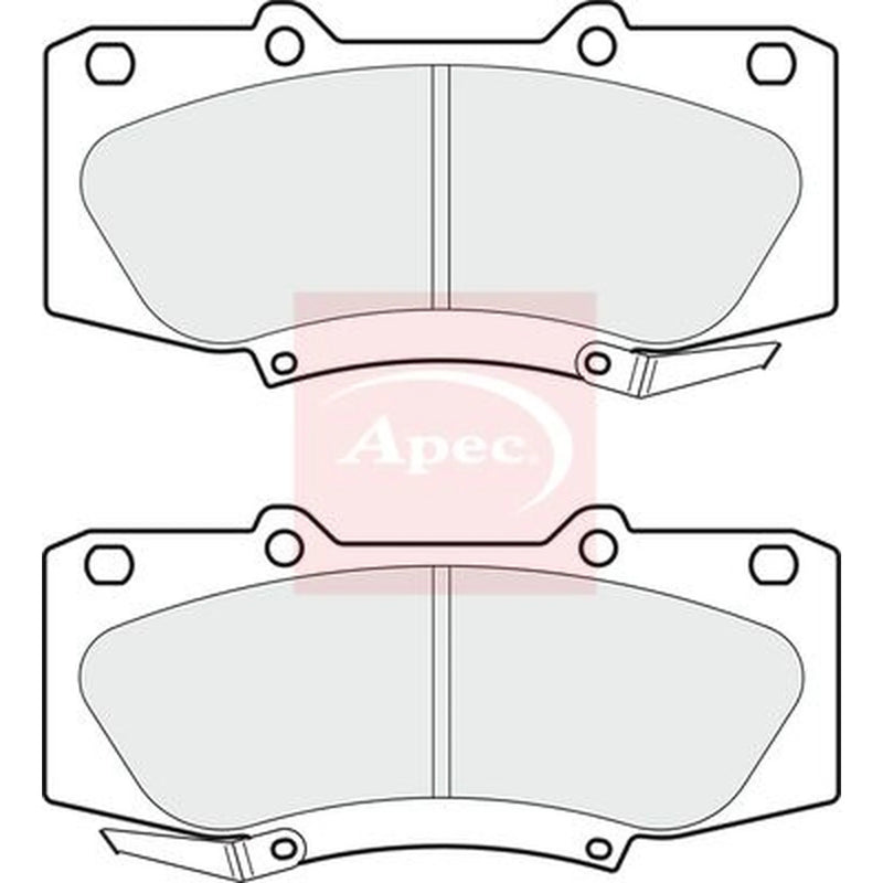 Apec Front Brake Pad Set PAD1872