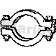 Klarius Exhaust System Clamping Piece OD ID 60mm Wide CNP3AQ
