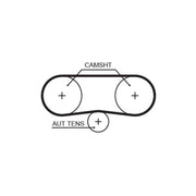 Gates Timing Belt Kit with Rollers K035565XS
