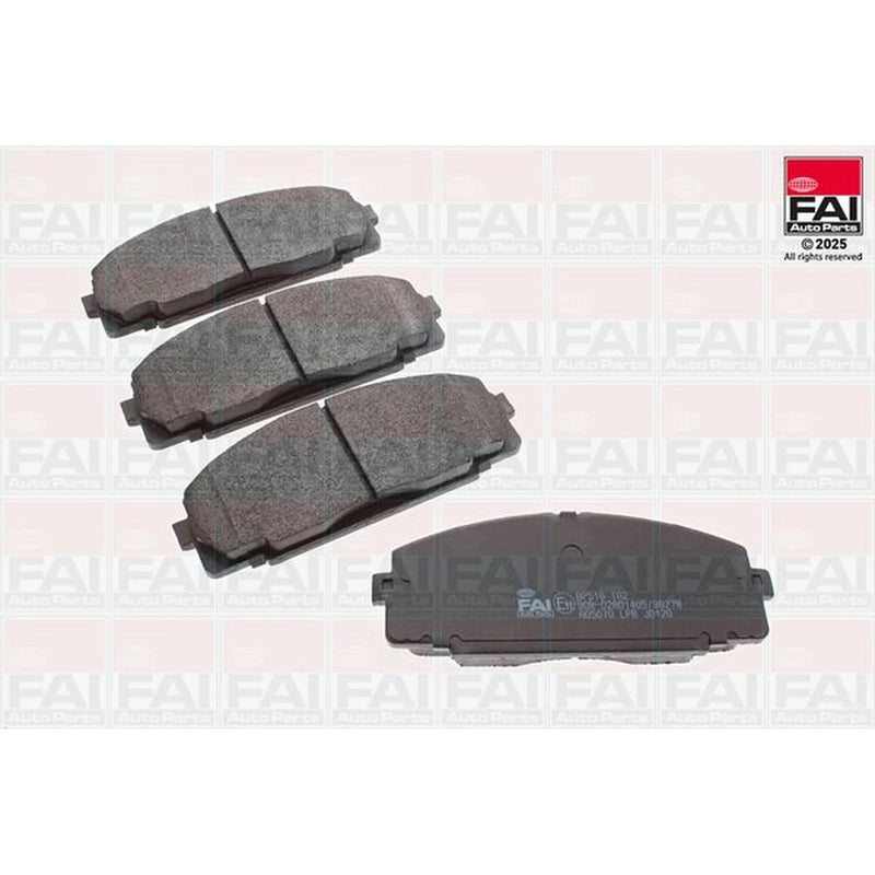FAI Front Brake Pad Set BP516