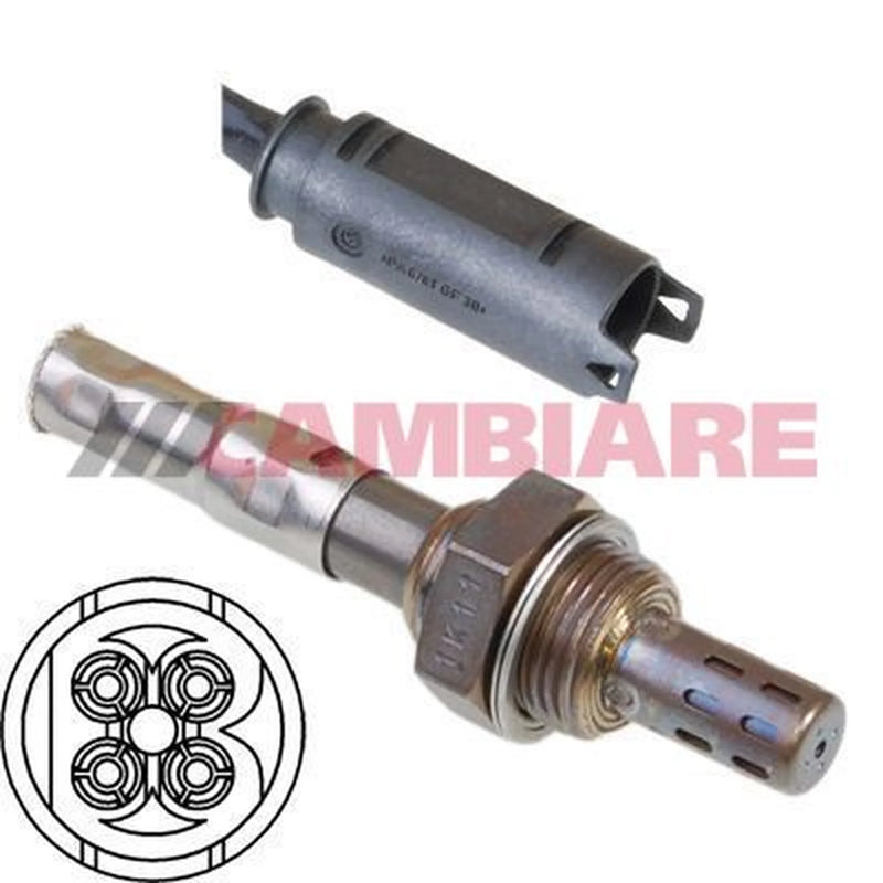 Cambiare O2 Lambda Oxygen Sensor after catalytic converter VE381223