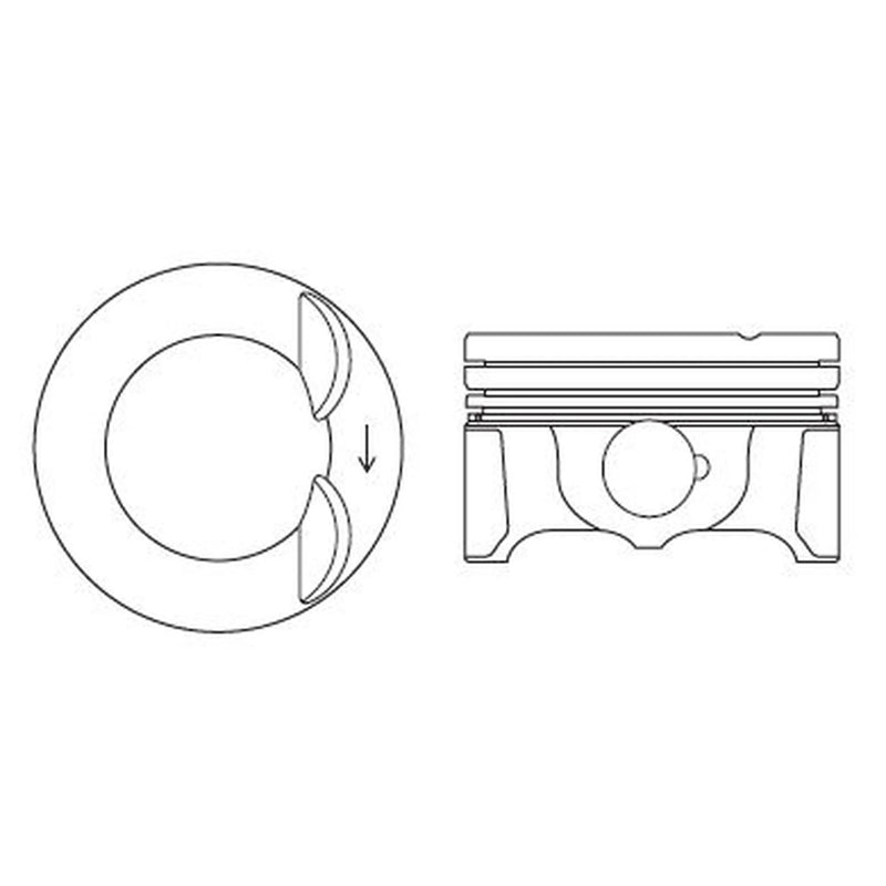 FAI Piston Cylinder Bore = PK28-050