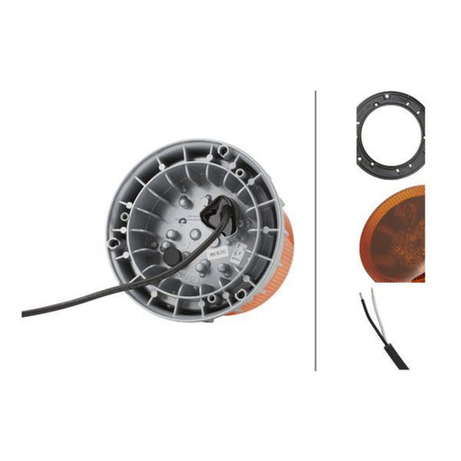 Hella Rotating Beacon Wide High 2RL 012 983-301