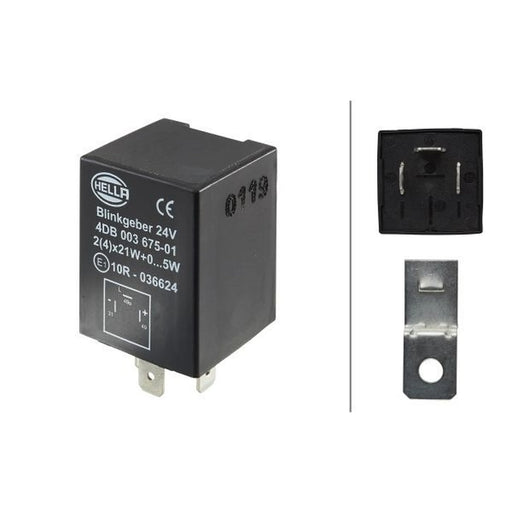 Hella Indicator Flasher Relay 4DB 003 675-011