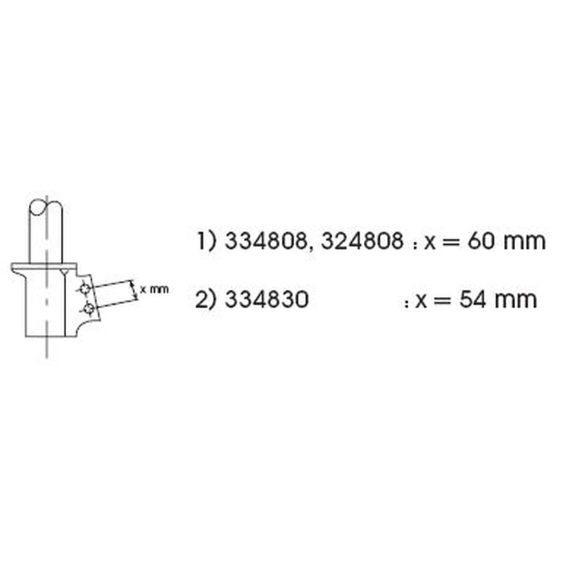 KYB Shock Absorber Damper Strut Front 334830