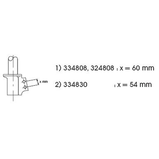 KYB Shock Absorber Damper Strut Front 334830