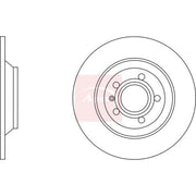 Apec Rear Brake Discs DSK3437-x2