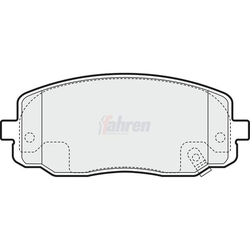 Fahren Front Brake Pad Set FBP3118