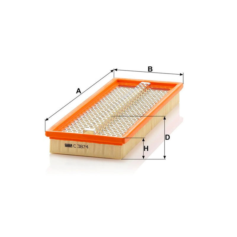 MANN-FILTER Engine Air Filter C 3874