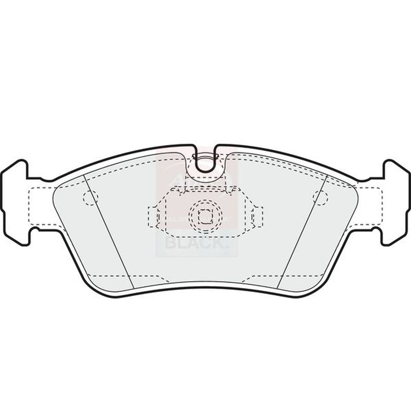 Apec Front Brake Pad Set PAD1061B