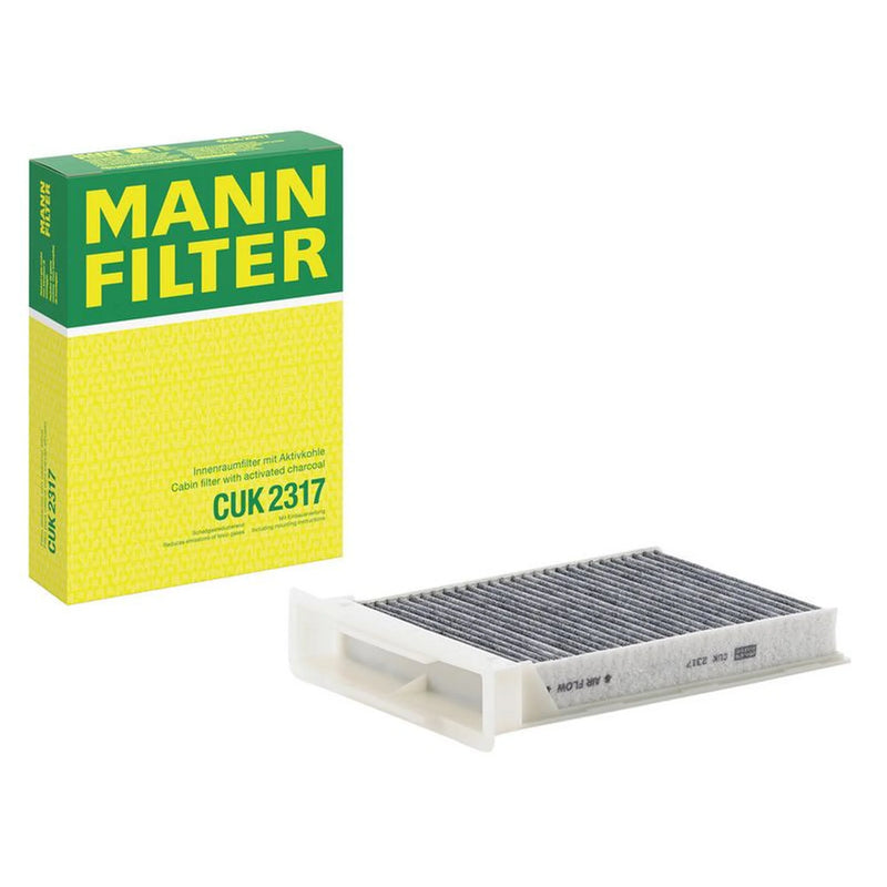 MANN-FILTER Cabin Air Filter (Pollen Filter) below the glove CUK 2317