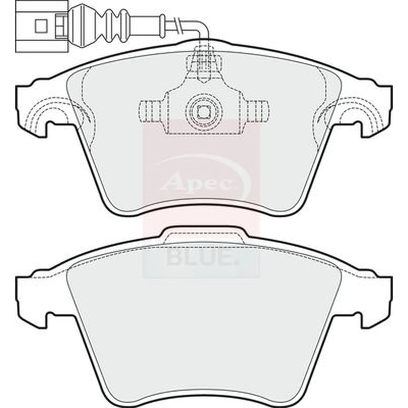 Apec Front Brake Pad Set PD3598