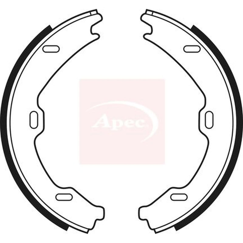 Apec Parking Brake Shoe Set SHU675
