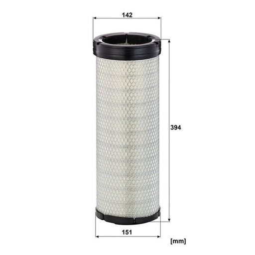 MANN-FILTER Secondary Engine Air Filter CF 15 136