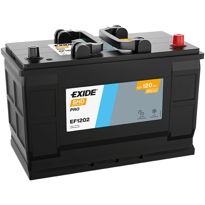 Exide Battery 12V 120Ah 870A EF1202