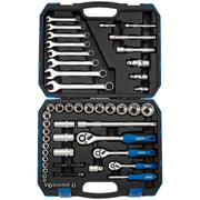 Draper Metric Tool Kit, 1/4", 3/8" and 1/2" Sq. Dr. (75 Piece) 16364 Draper  - Town Parts
