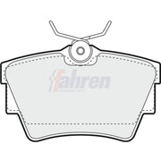 Fahren Rear Brake Pad Set FBP3025
