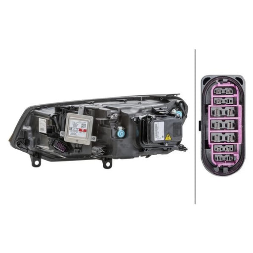 Hella Headlight Headlamp D3S (Gas Discharge Lamp) Right 1ZS 010 328-061