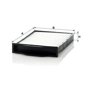 MANN-FILTER Cabin Air Filter (Pollen Filter) below the CU 2316