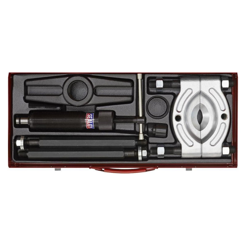 Sealey Bearing Separator/Puller Set 8pc Hydraulic PS980 Sealey  - Town Parts