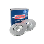 Borg & Beck 2 x Vented Front Brake Discs BBD4567-x2