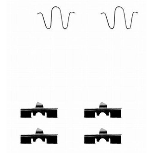 Textar Brake Pad Accessory Fitting Kit Rear 82051600