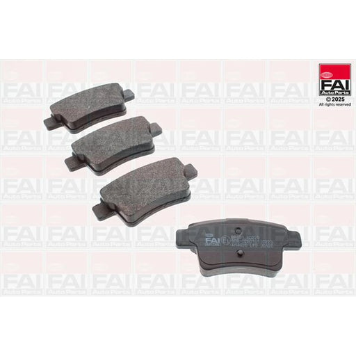FAI Rear Brake Pad Set BP491