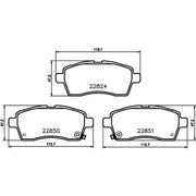 Mintex Front Brake Pad Set MDB4029