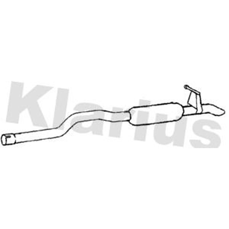 Klarius Box With Tail Pipe Rear CN808D
