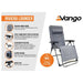 Vango Riviera Camping Lounger Heather Grey Chair - Vango - Van Life Living