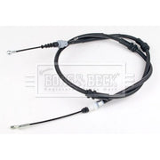 Borg & Beck Handbrake Cable Right Rear BKB3934