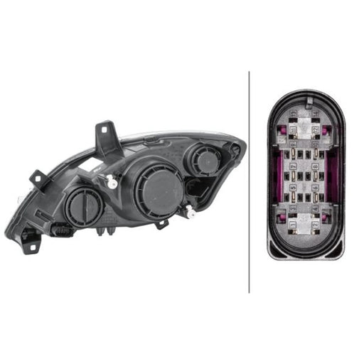 Hella Headlight Headlamp H7/H7/H7 Right 1EG 009 627-021