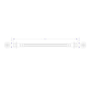 Juratek Brake Hydraulic Hose Line Right JBH1406