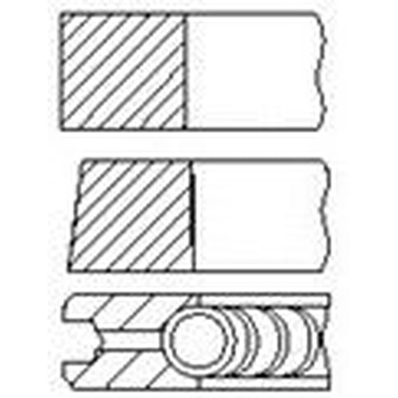 FAI Piston Ring Kit (1CYL) PR60-000 06H198151B PR60-000