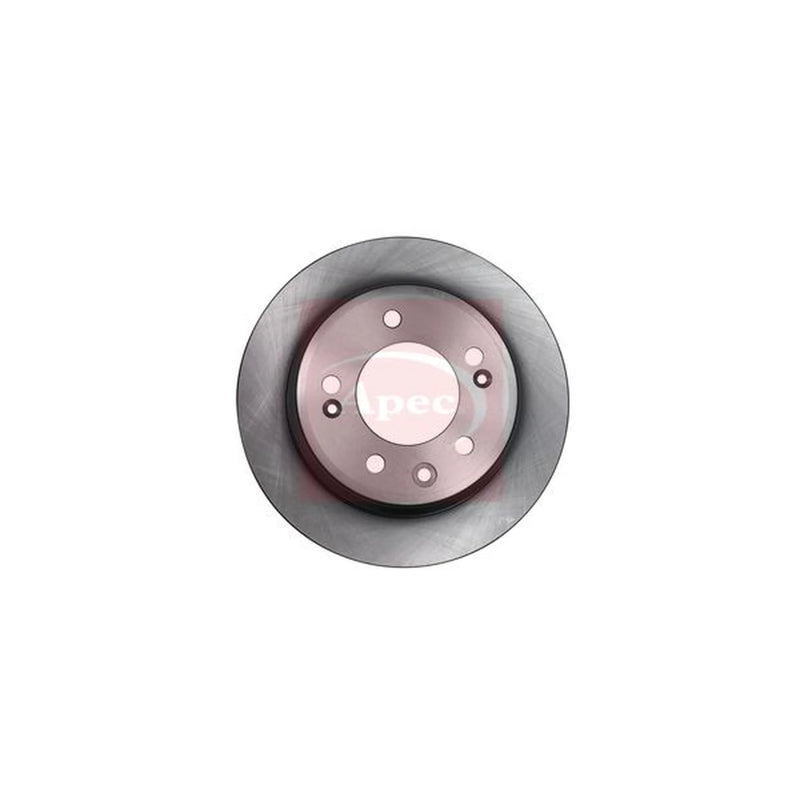 Apec 2 x Solid Rear Brake Discs DSK2672-x2