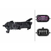 Hella Headlight Headlamp LED Right 1ZX 015 143-841