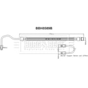Borg & Beck Brake Hydraulic Hose Line outer BBH8589B