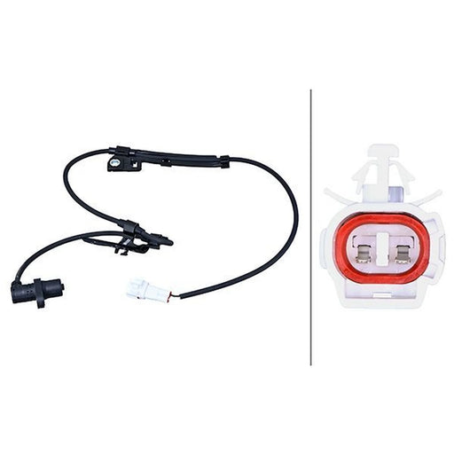 Hella ABS Wheel Speed Sensor Front 6PU 358 218-031