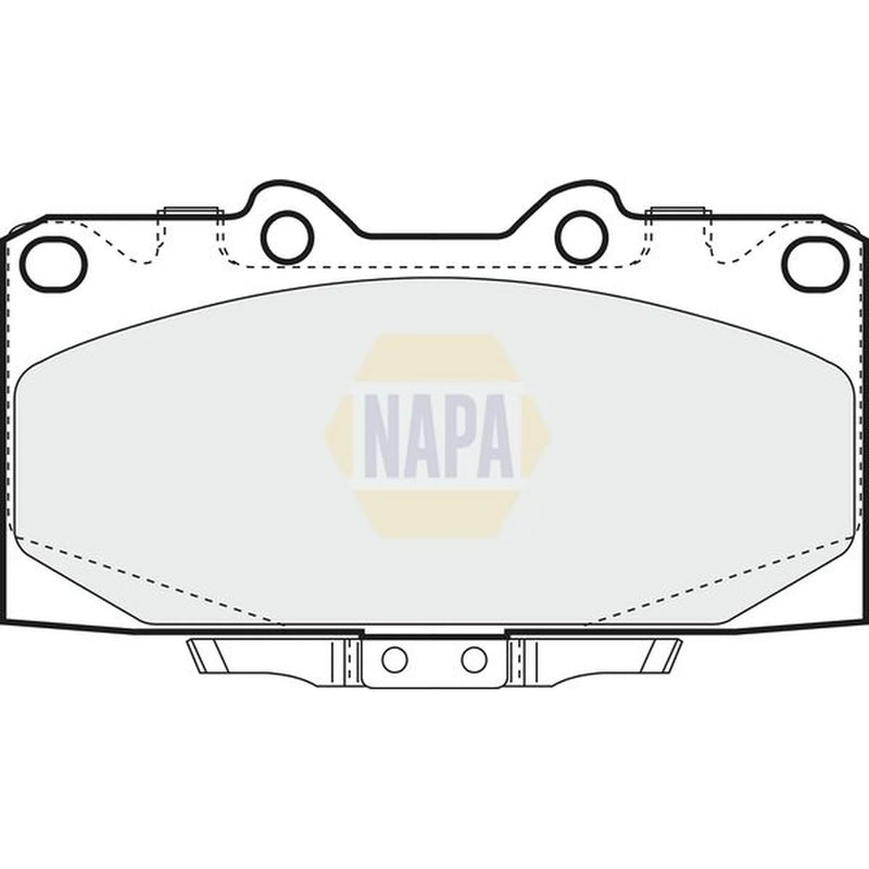 NAPA Front Brake Pad Set NBP1856