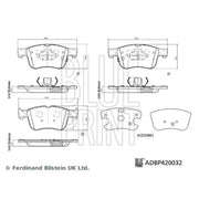 Blue Print Front Brake Pad Set ADBP420032