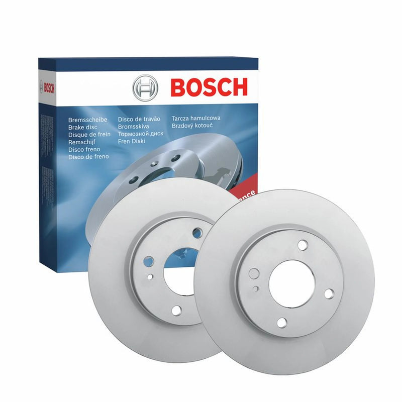 Bosch 2 x Vented Front Brake Discs 0986479566-x2