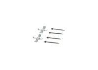 Bosch Brake Pad Accessory Fitting Kit 1987474130