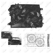 NRF Engine Cooling Fan 47674