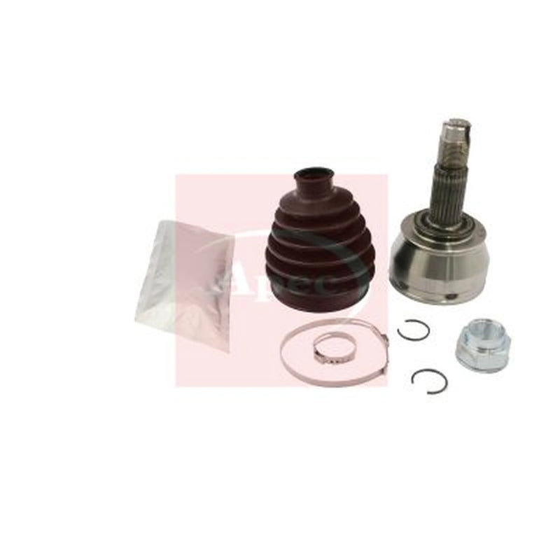Apec CV Axle Shaft Assembly Wheel Side ACV1154