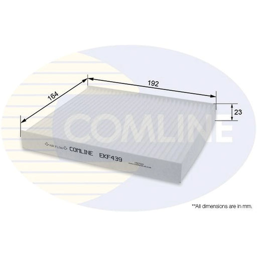 Comline Cabin Air Filter (Pollen Filter) EKF439