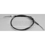 Borg & Beck Handbrake Cable Right Rear BKB2889