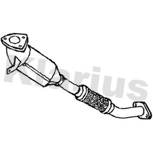 Klarius Catalyst Type Approved With Pipe 312572