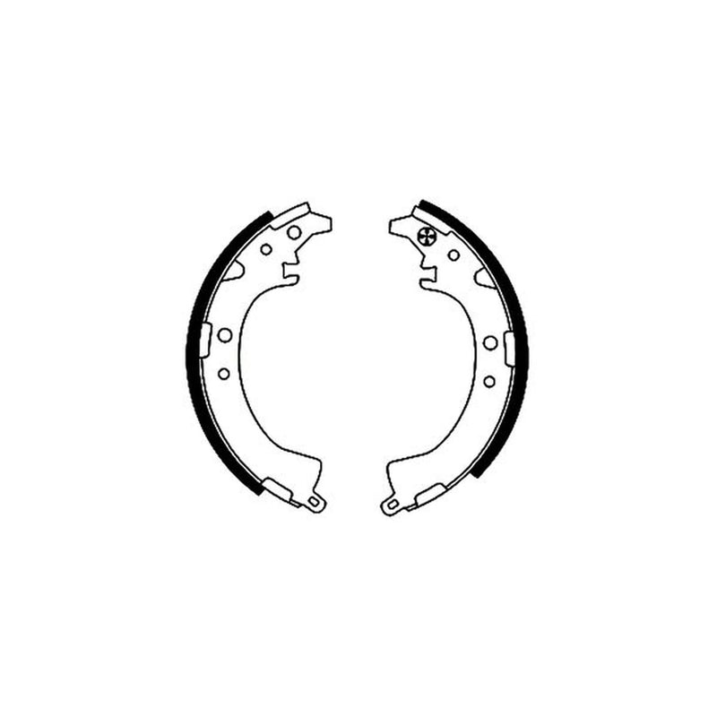 Textar Brake Shoe Set Axle Kit 91048200