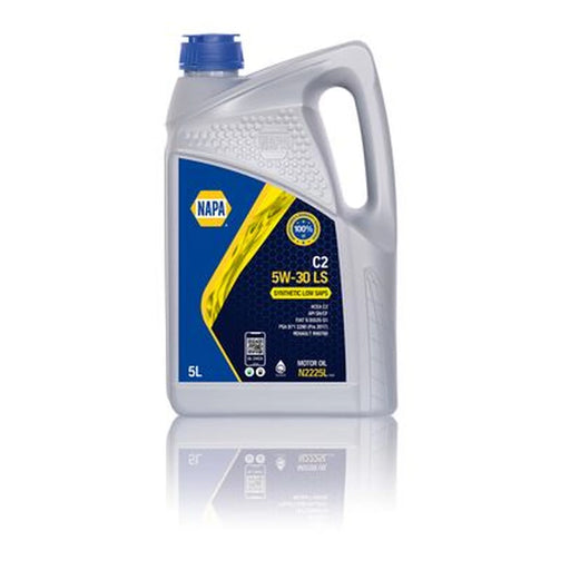 NAPA Engine Oil 5L C2 SN/CF 5W-30 N2225L