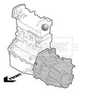 Borg & Beck Engine Mount Mounting BEM4341